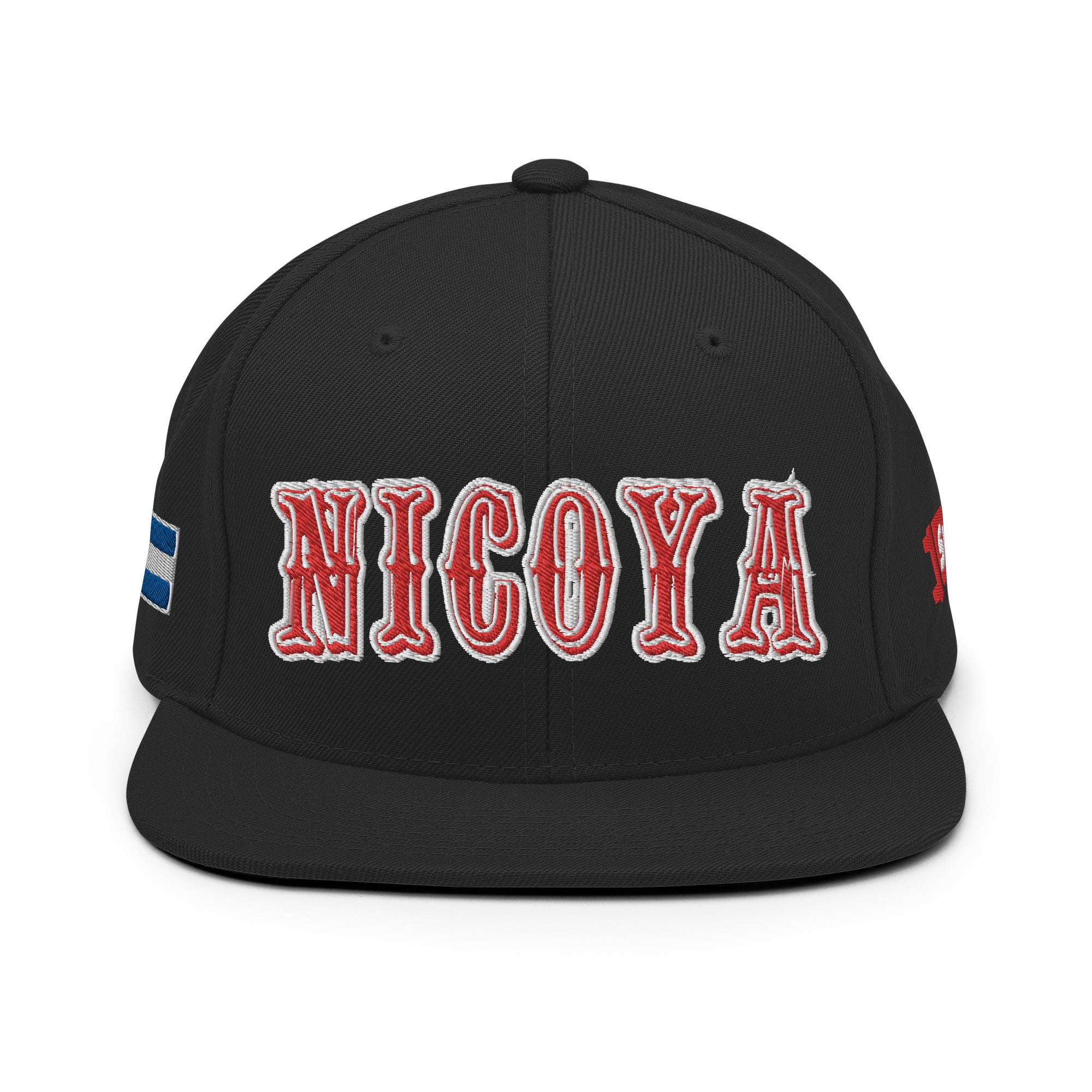 Nicoya Niner | Black/Red Snapback Hat