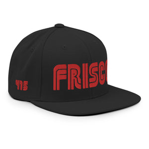 Frisco Municipal | PUFF Embroidered Snapback [Red]